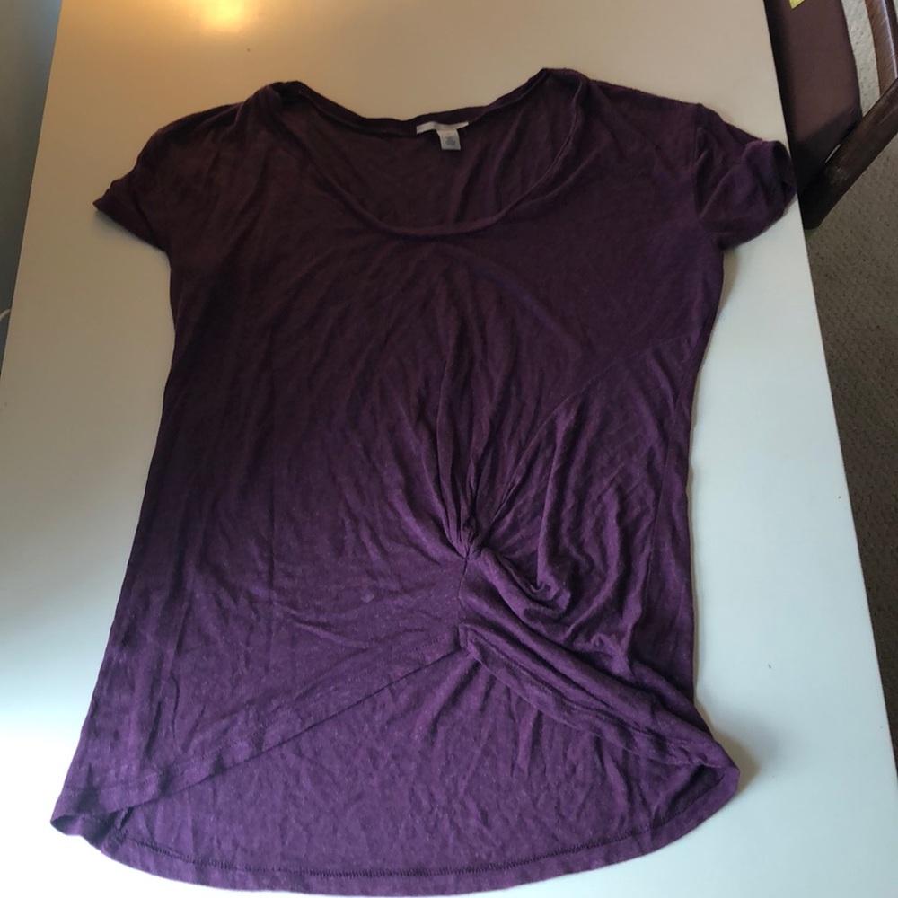 Wine colored t-shirt